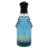 Versace Blue Jeans perfume bottle with blue liquid and black cap buy Versace Blue Jeans perfume Dubai